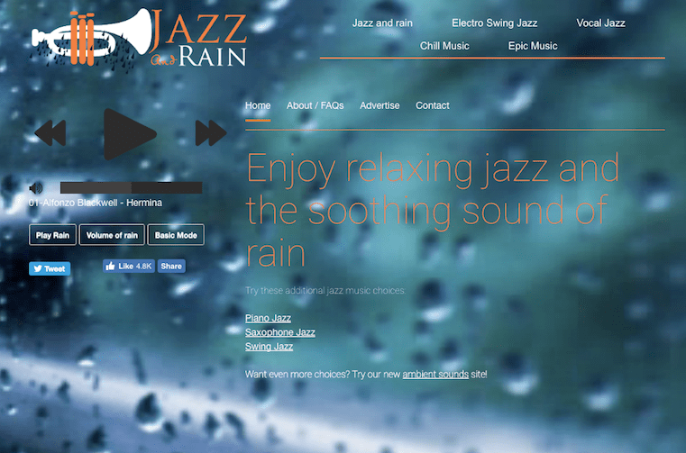 Jazz and Rain